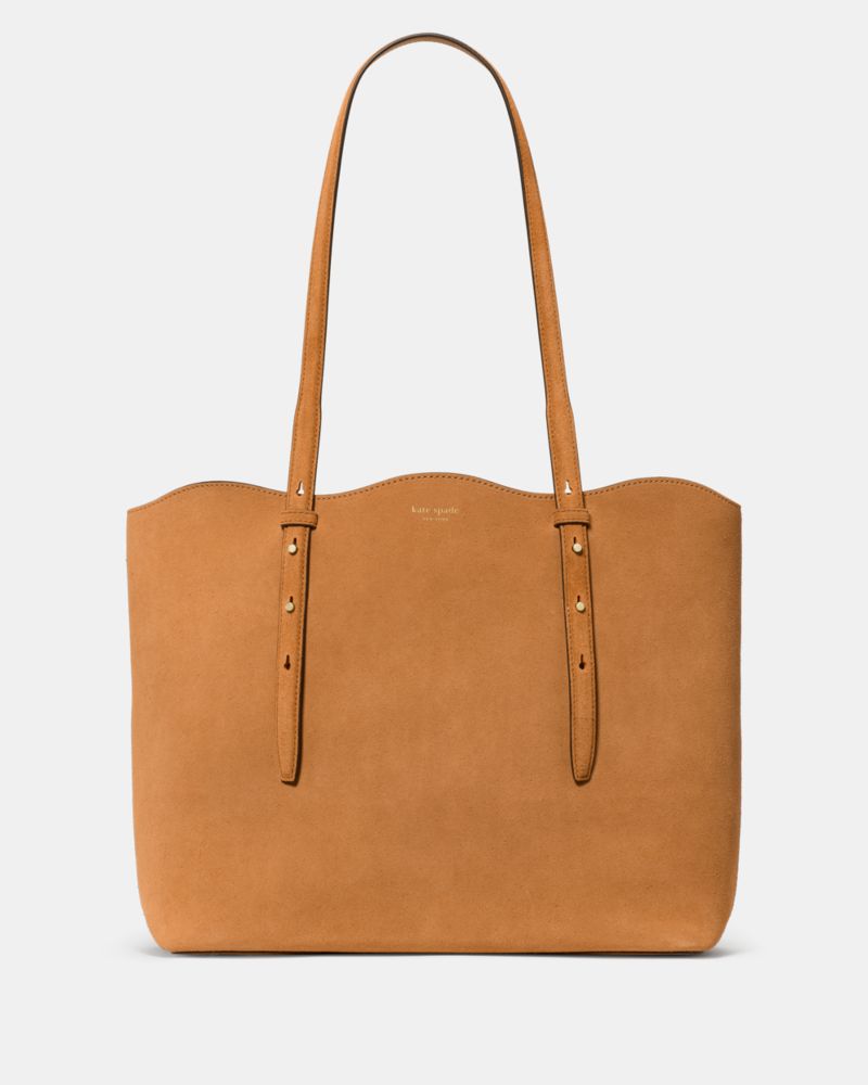 Kate Spade Do It All Wavy Suede Tote Bag
