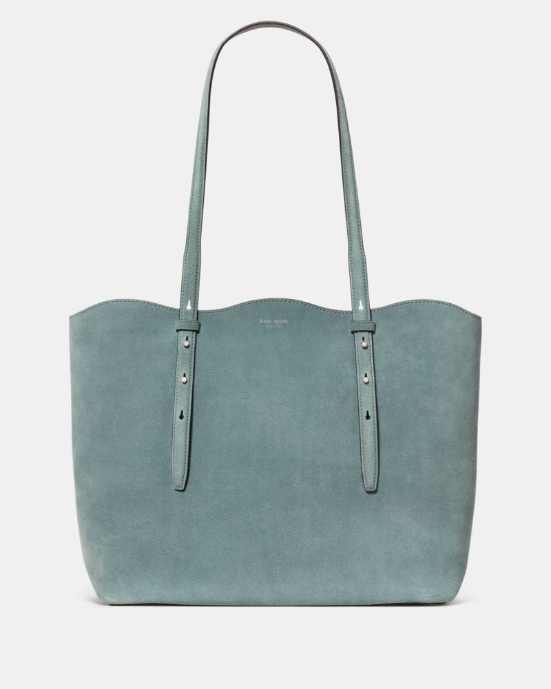 Kate Spade Do It All Wavy Suede Tote Bag