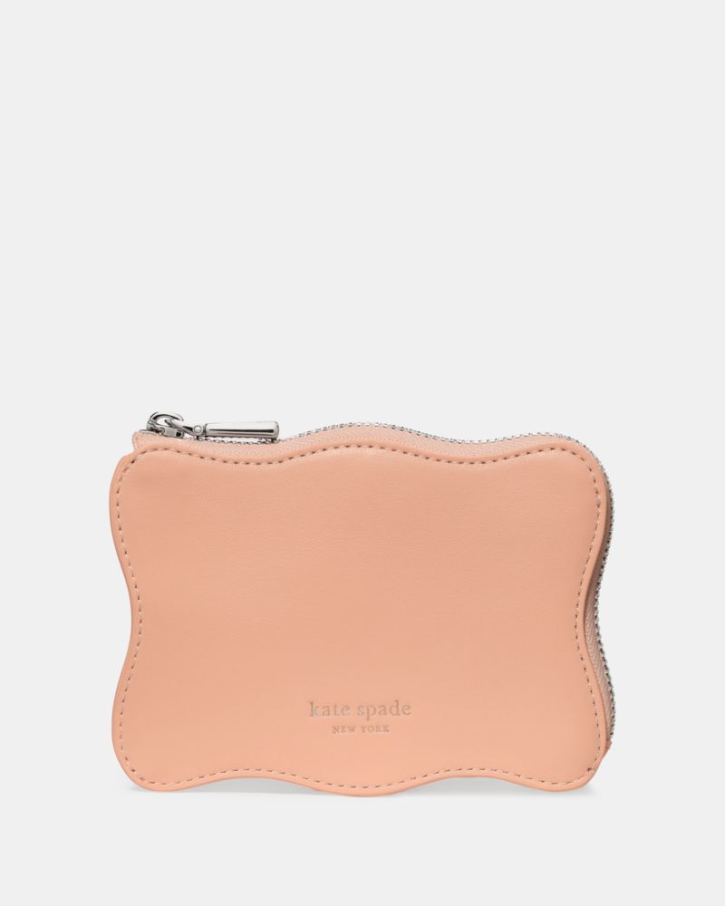 Kate Spade Wavy Mini Zip Card Case