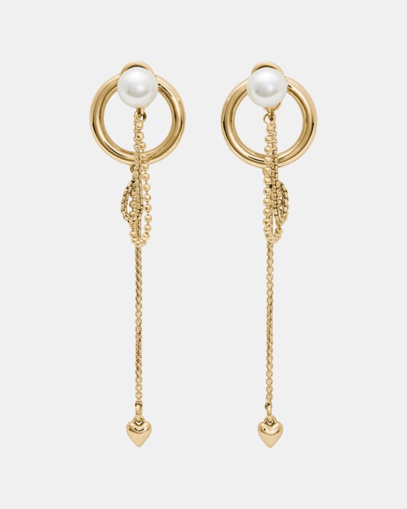 Kate Spade Chain Reaction Front Back Studs