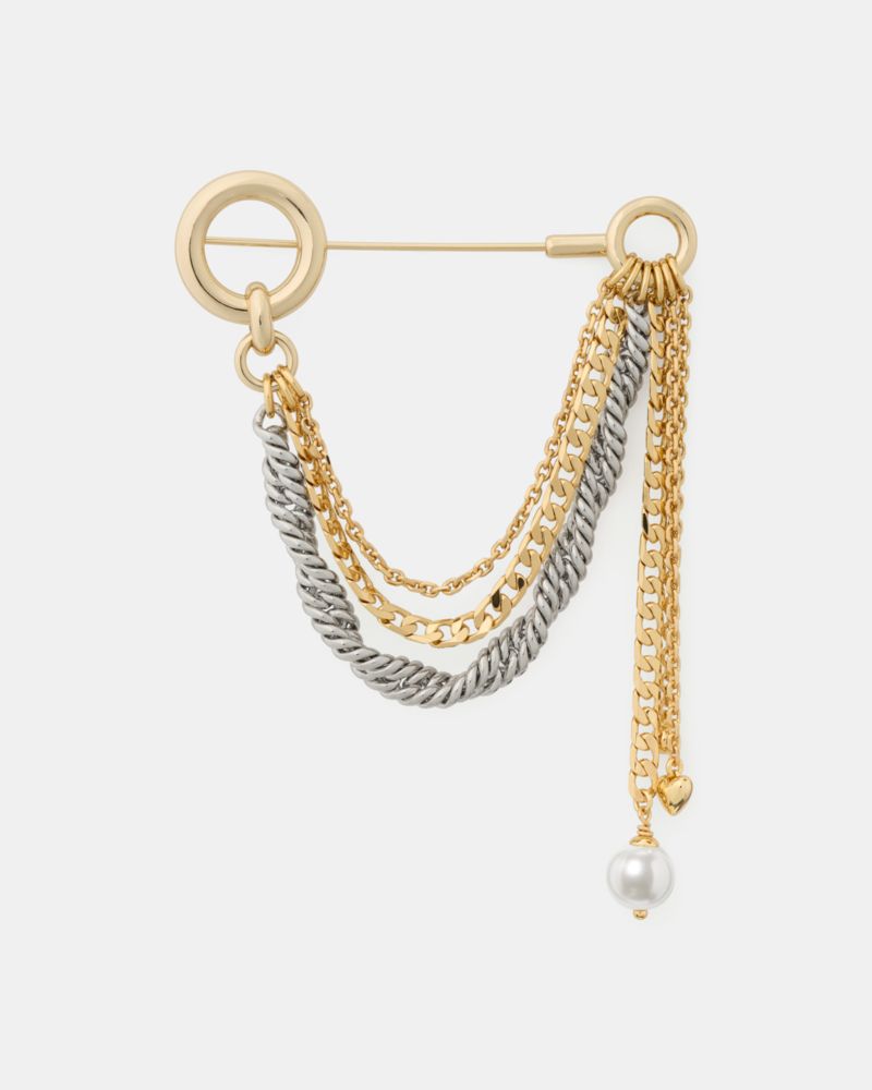 Kate Spade Chain Reaction Chain Brooch