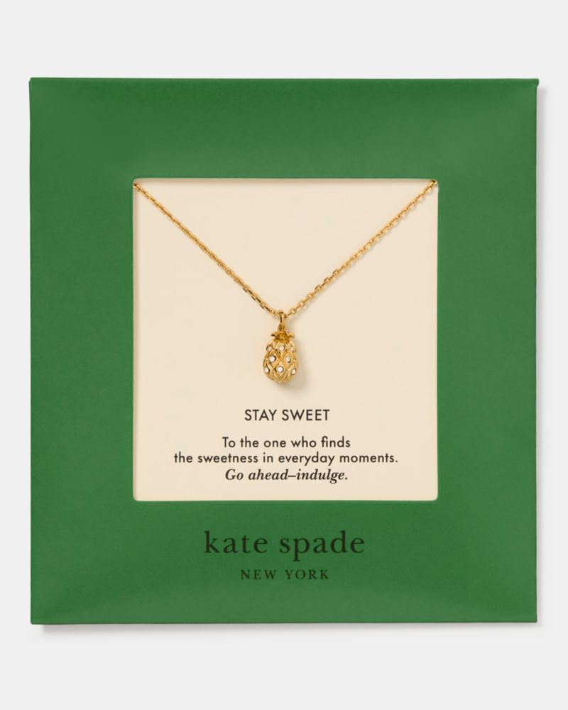 Kate Spade Gifting Stay Sweet Pendant