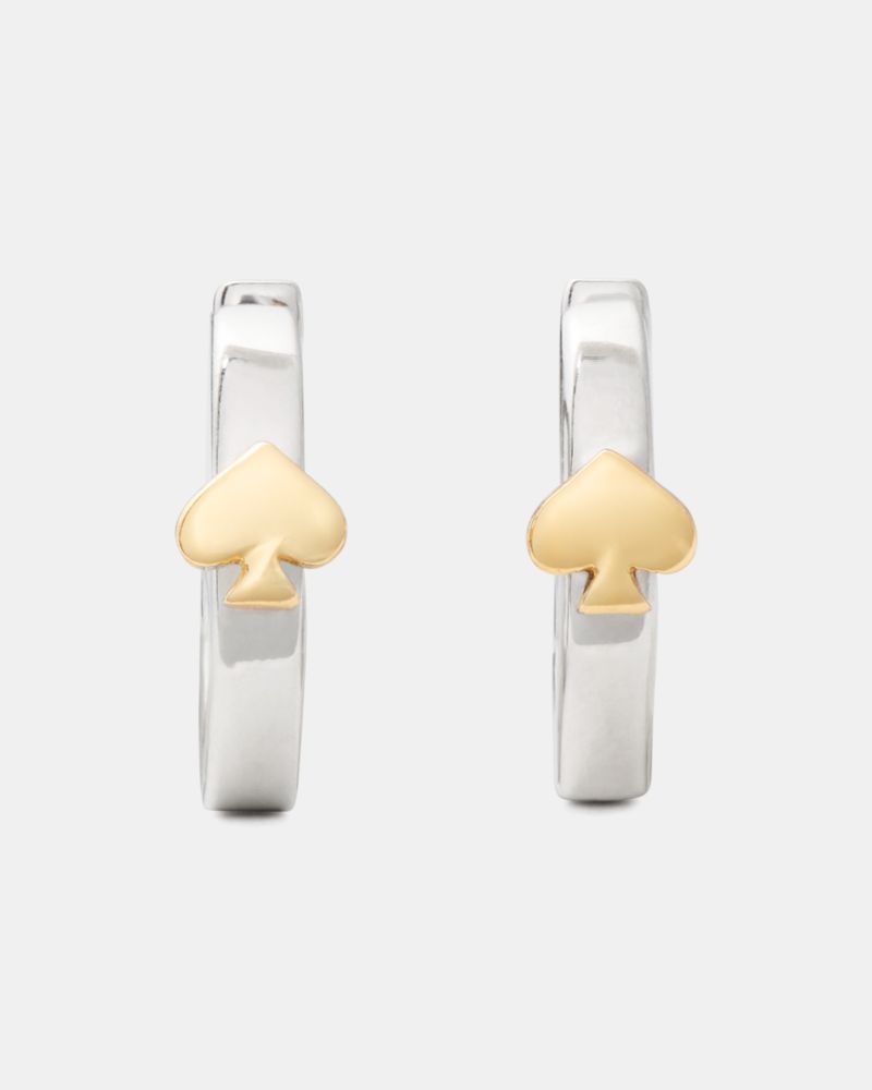 Kate Spade Everyday Spade Kleine Creolen, Dünn, Extraklein