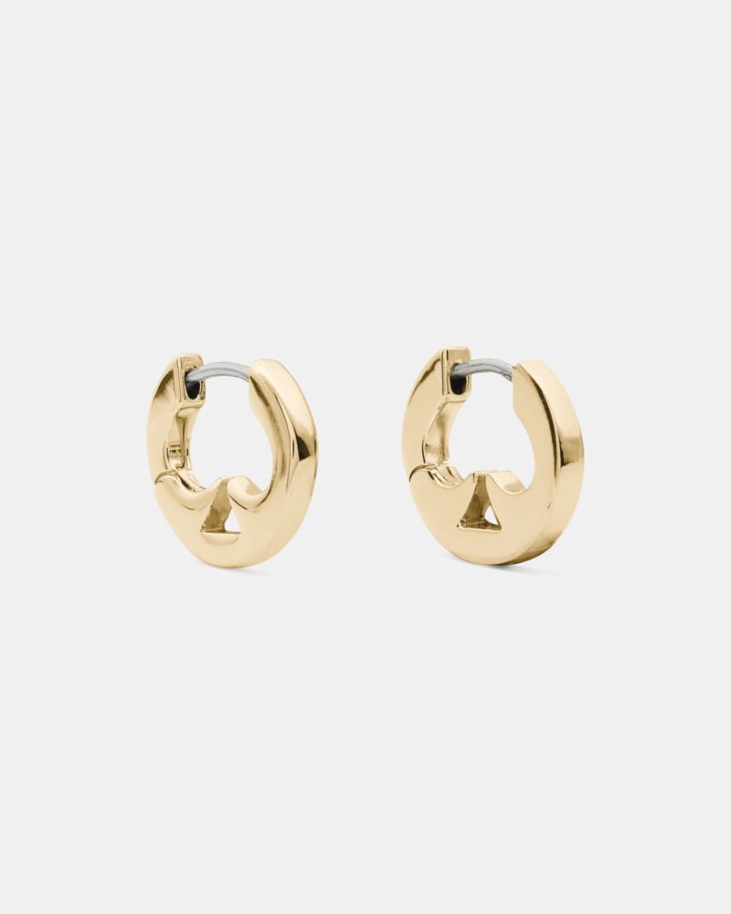 Kate Spade Everyday Spade Cutout Kleine Pik-Creolen