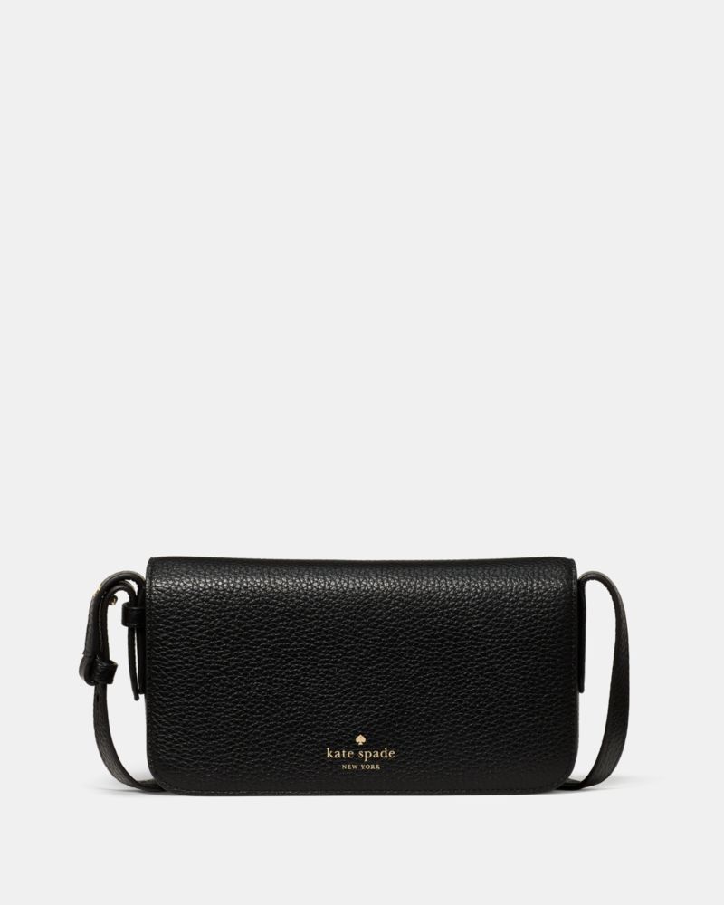 Kate Spade Adel Medium Flap Backpack in Black Leather Style #wkru6412 Like New Kate Spade Adel Medium Flap Backpack in Black Leather Style  main image 4