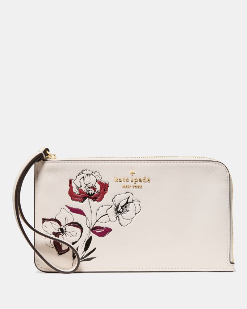 Lucy Floral Wristlet