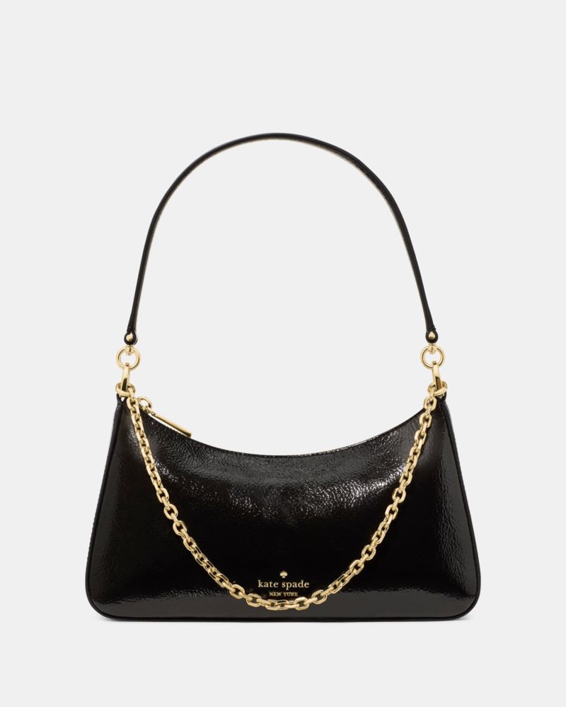 Kate Spade Margot Shiny Leather Shoulder Bag