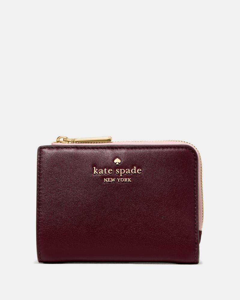 Croc Embossed Small L Zip Wallet | Kate Spade Outlet
