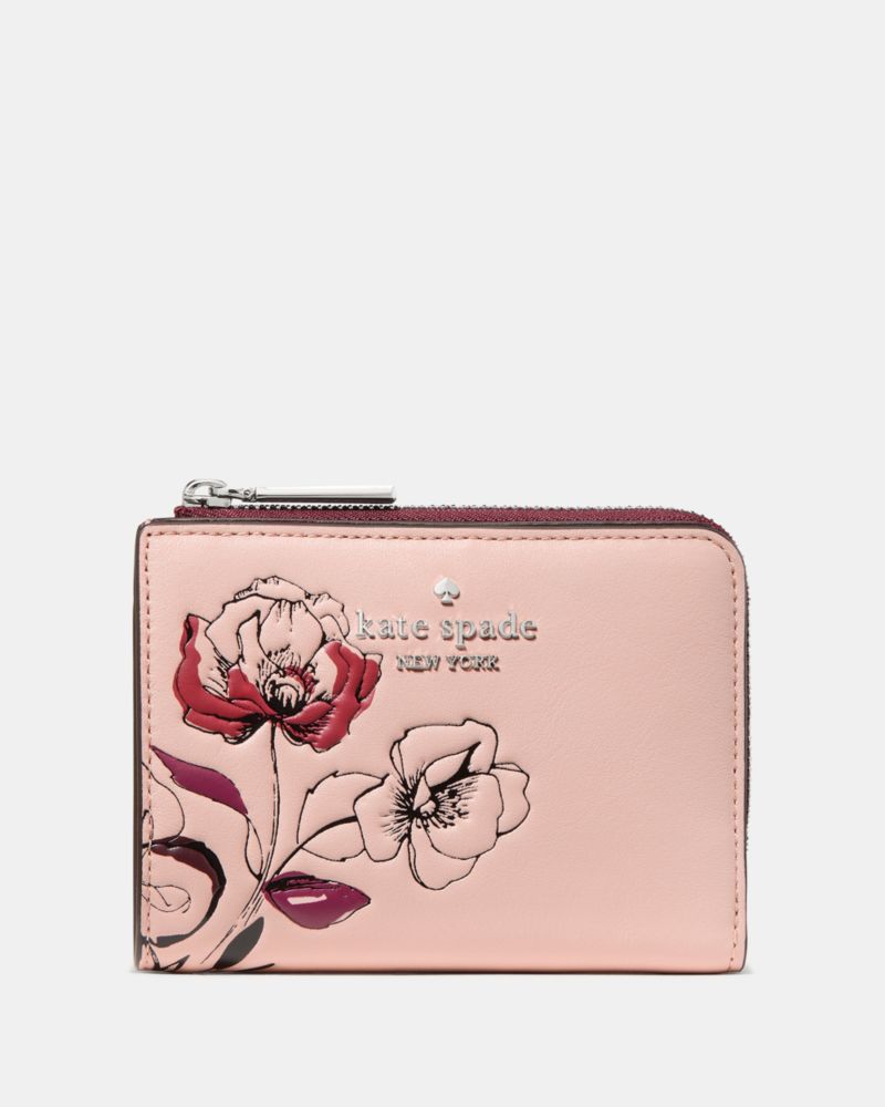Floral Small L-zip Wallet
