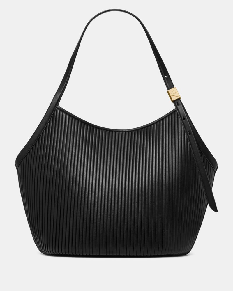 Kate Spade Deco Pleated Tulip Tote Bag
