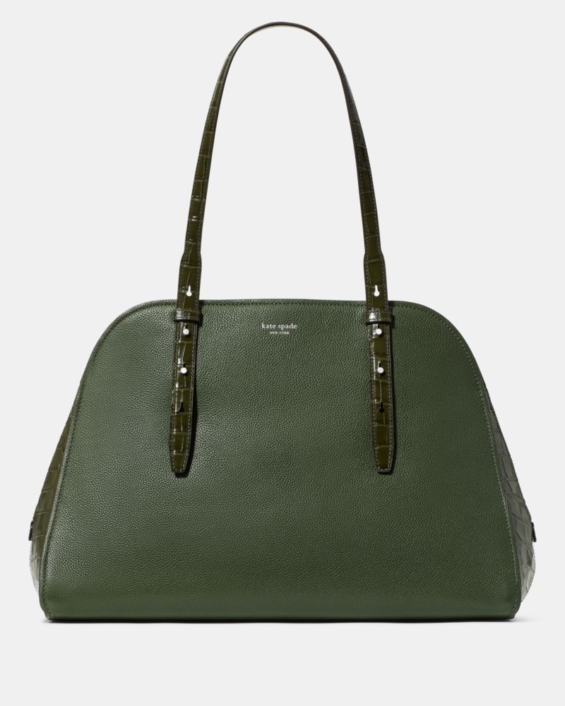 Kate Spade Do It All Croc Embossed Maise Carryall