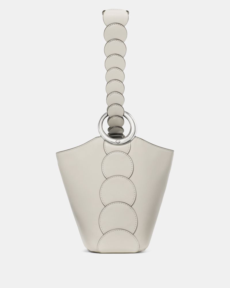 Kate Spade Halo Dot Mini Leather Bucket Bag