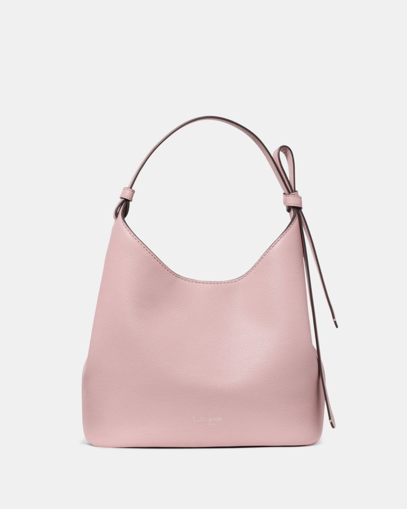 kate spade new york Loop Leather Small Satchel Handbag - Smokey Petal