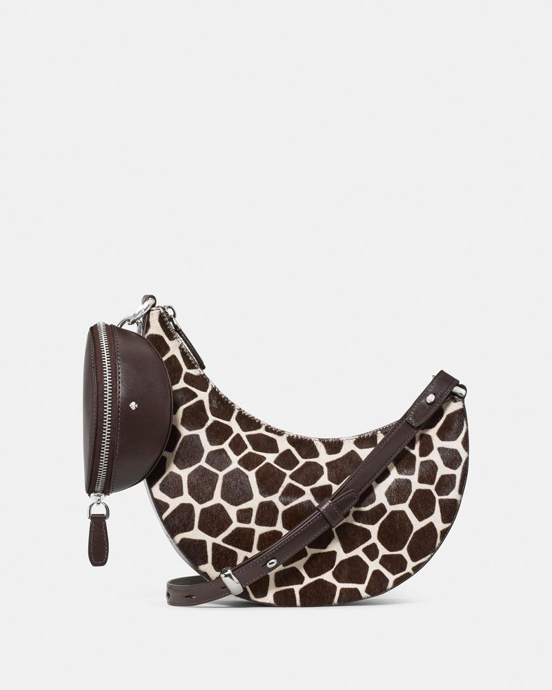 Kate Spade Duo Giraffe Haircalf Crossbody Bag