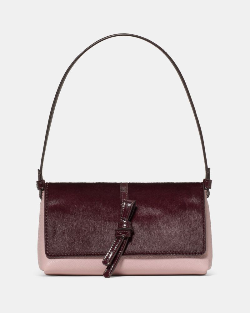 Kate Spade Loop Haircalf Small Flap Shoulder Bag