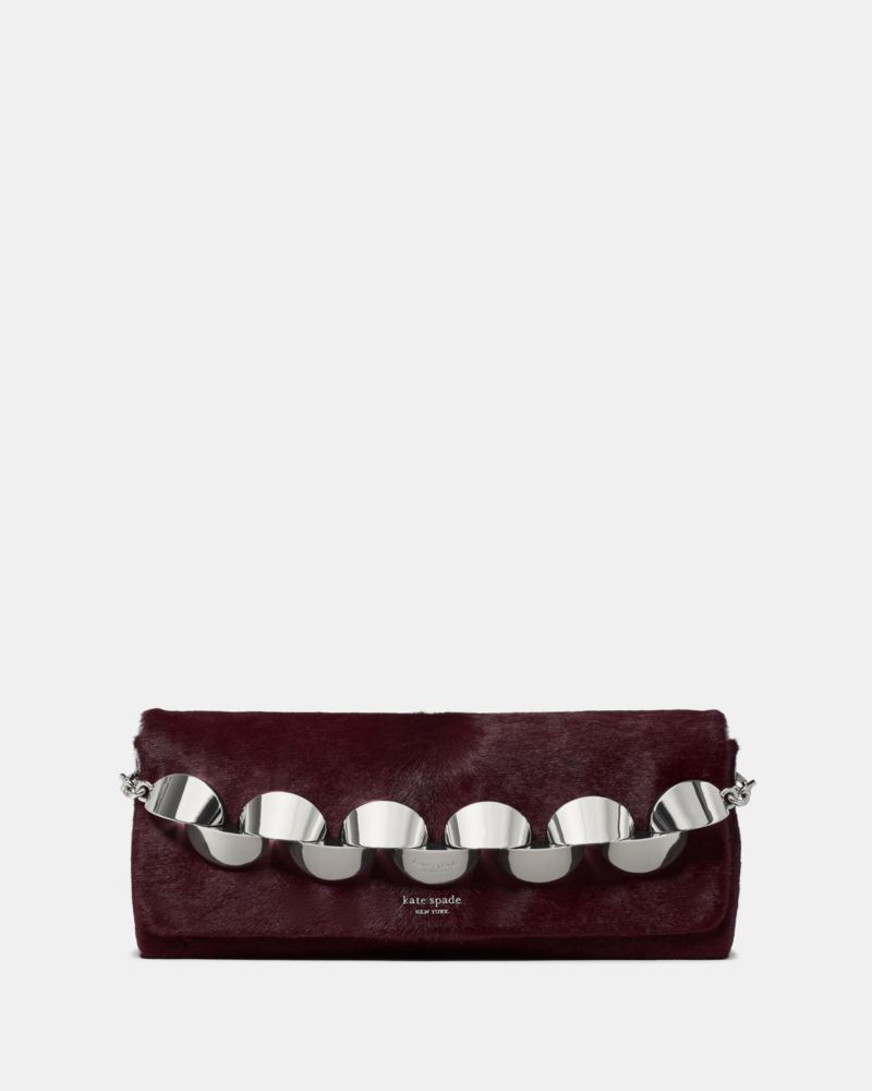 Kate Spade Remi Haircalf Chain Clutch