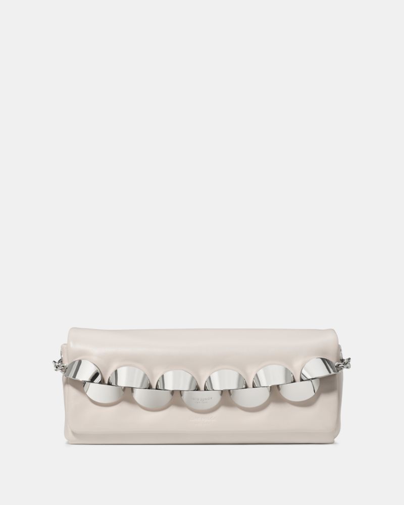 Kate Spade Remi Chain Leather Clutch Bag