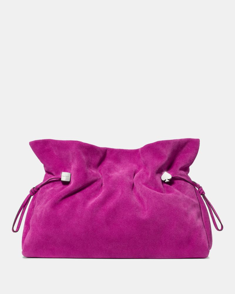 Kate Spade Rio Suede Large Clutch Bag