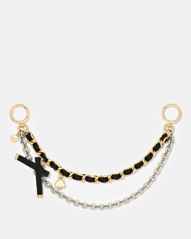 Kate Spade Charmed Metal Bow Swag Chain