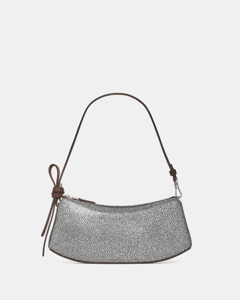 Kate Spade Loop Metallic Dot Suede Mini Bag