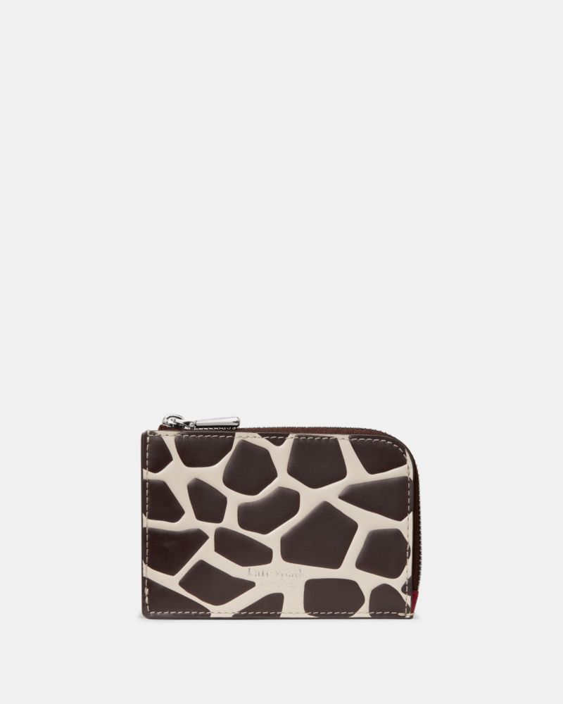 Kate Spade Giraffe Mini Zip Card Case
