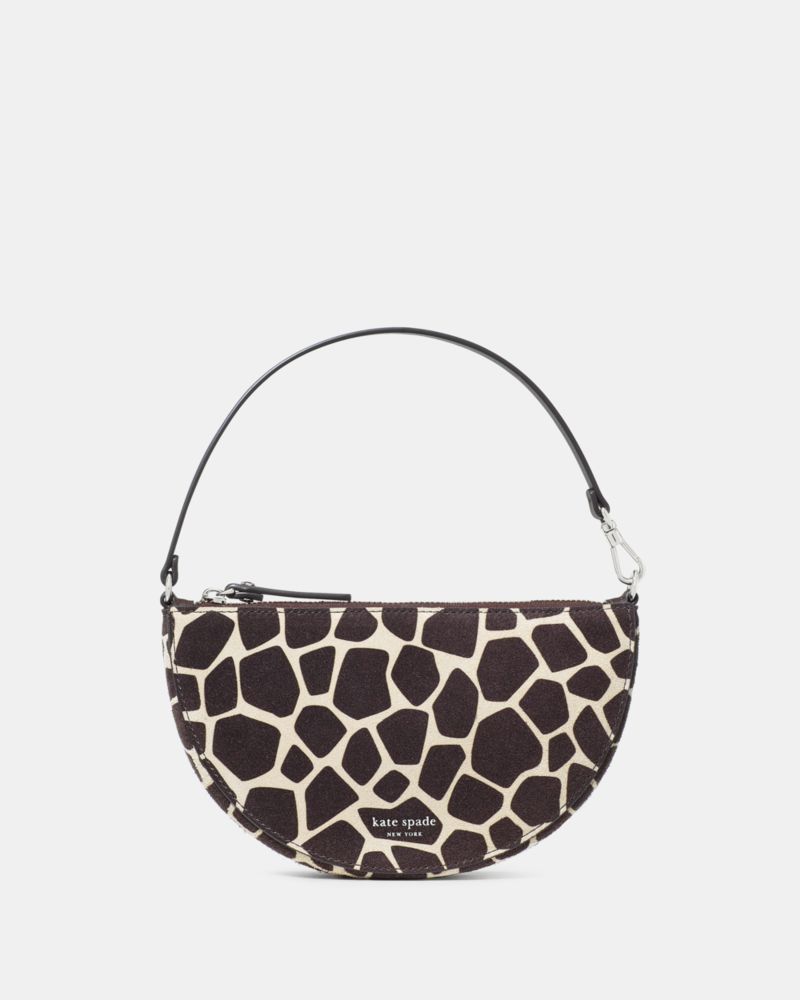 Kate Spade Wink Giraffe Suede Wristlet