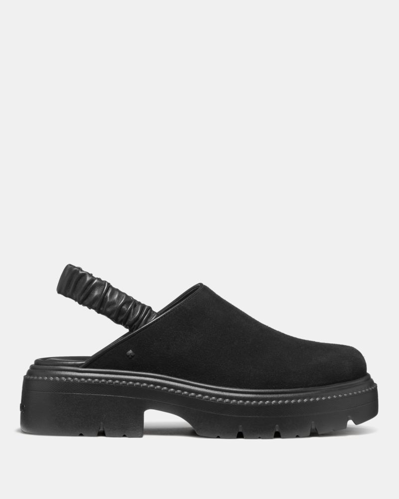 Kate Spade Cosima Lug Mule Clog In Black