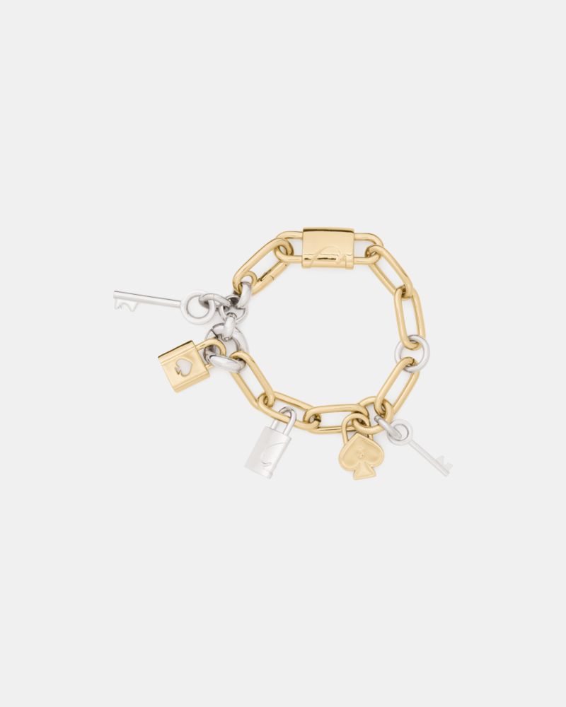 Kate Spade Lock Charm Bracelet