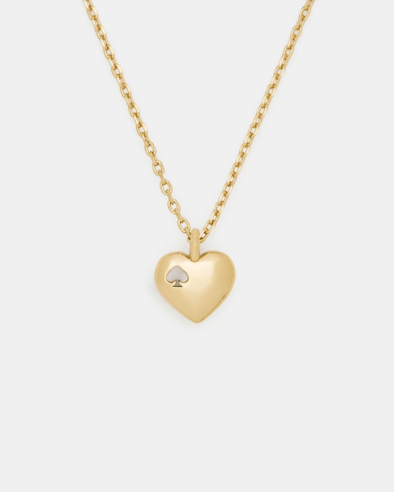 Kate Spade Heart And Spade Pendant