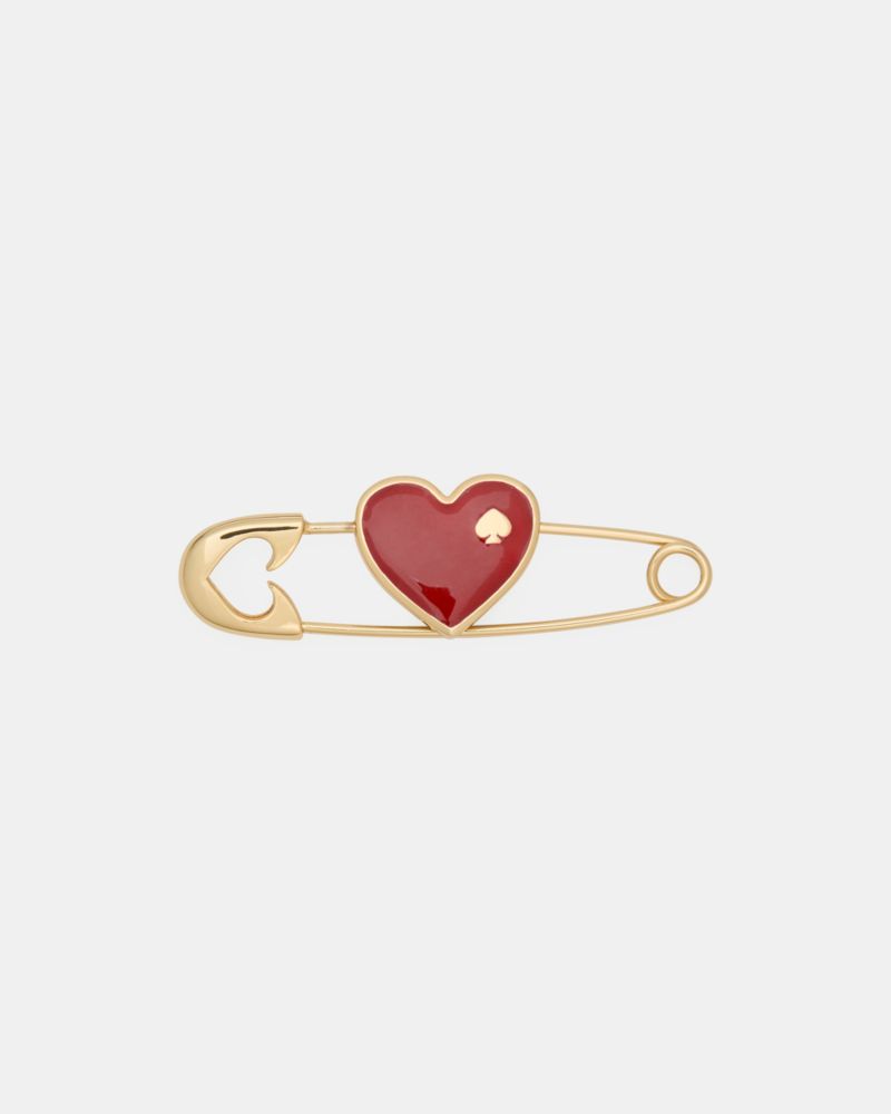 Kate Spade Bits And Baubles Spade Heart Brooch