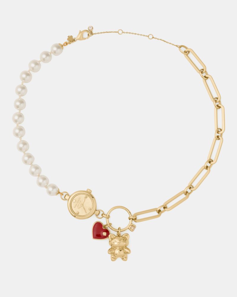Kate Spade Bits And Baubles Charm Necklace