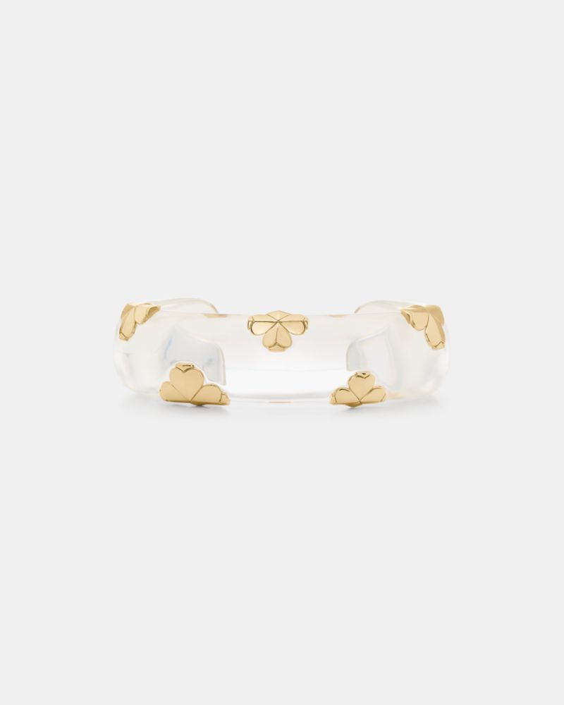 Kate Spade Flower Lucite Cuff