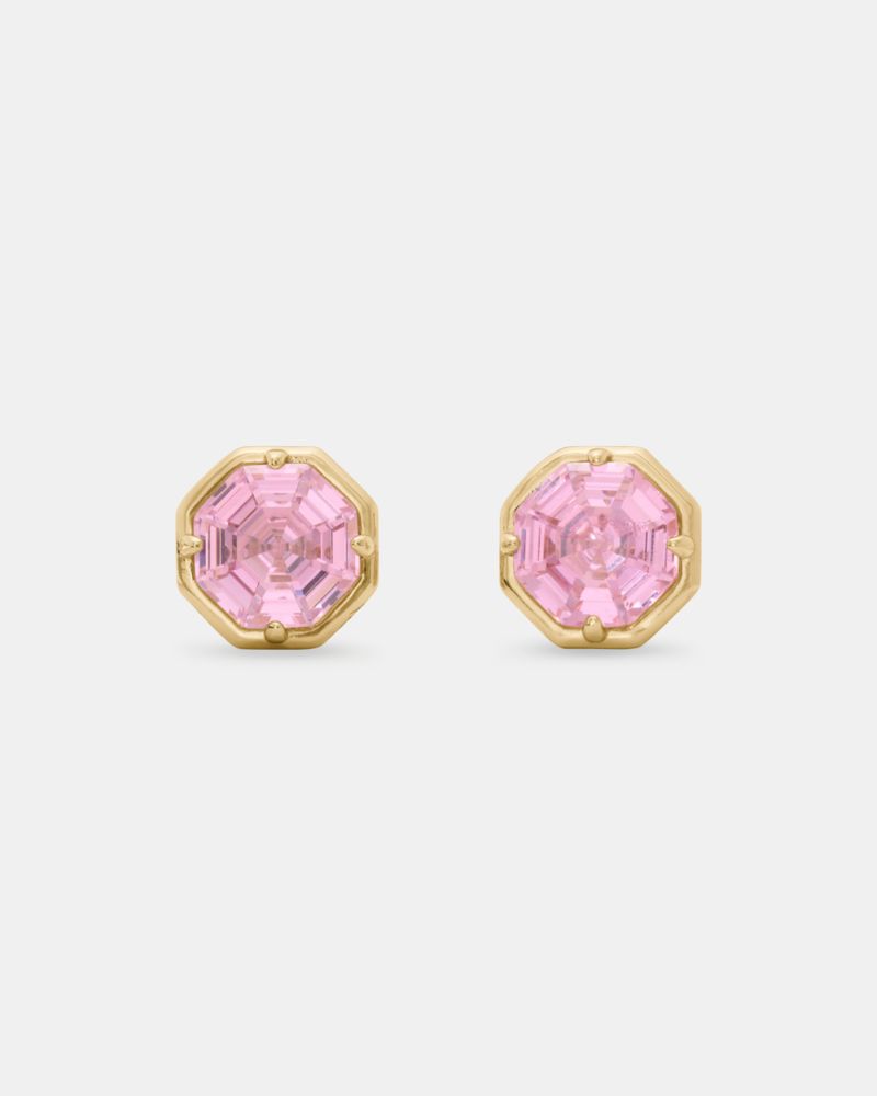 Kate Spade Opulence Octagon Stone Studs