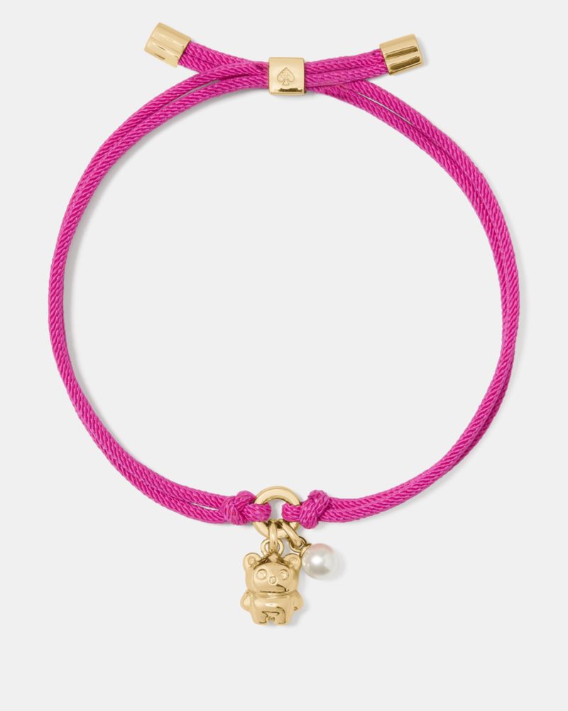 Kate Spade Bits And Baubles Critter Cord Bracelet