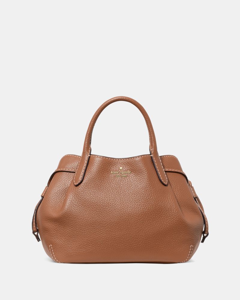 Dumpling Suede Small Satchel | Kate Spade Outlet
