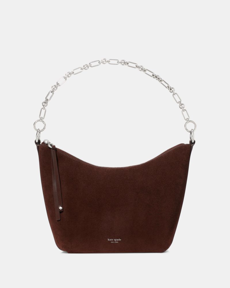 Kate Spade Halo Suede Chain Shoulder Bag