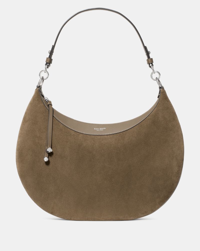 Kate Spade Liv Suede Large Shoulder Bag