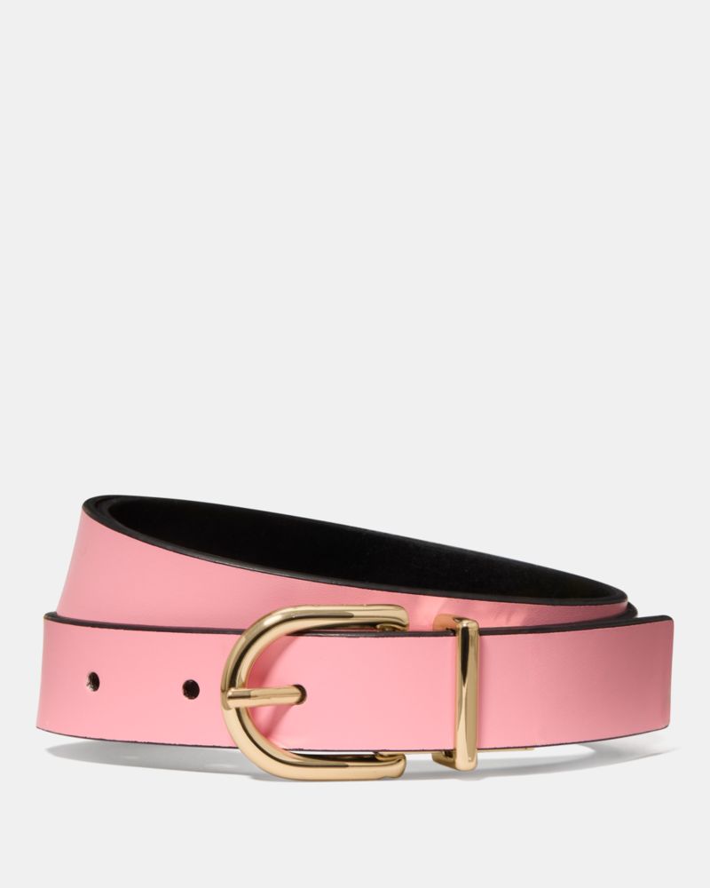 kate spade new york Women's Reversible Belt - Guava Slice