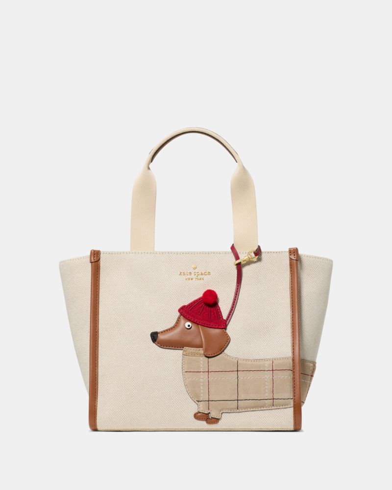 Kip Charlie Dachshund Small Tote Bag