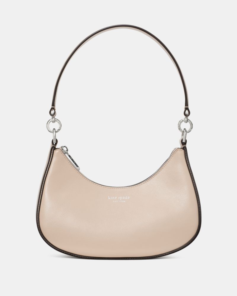 Kate Spade Sam Icon Smooth Leather Shoulder Bag, Earthenware - Handbags & Purses