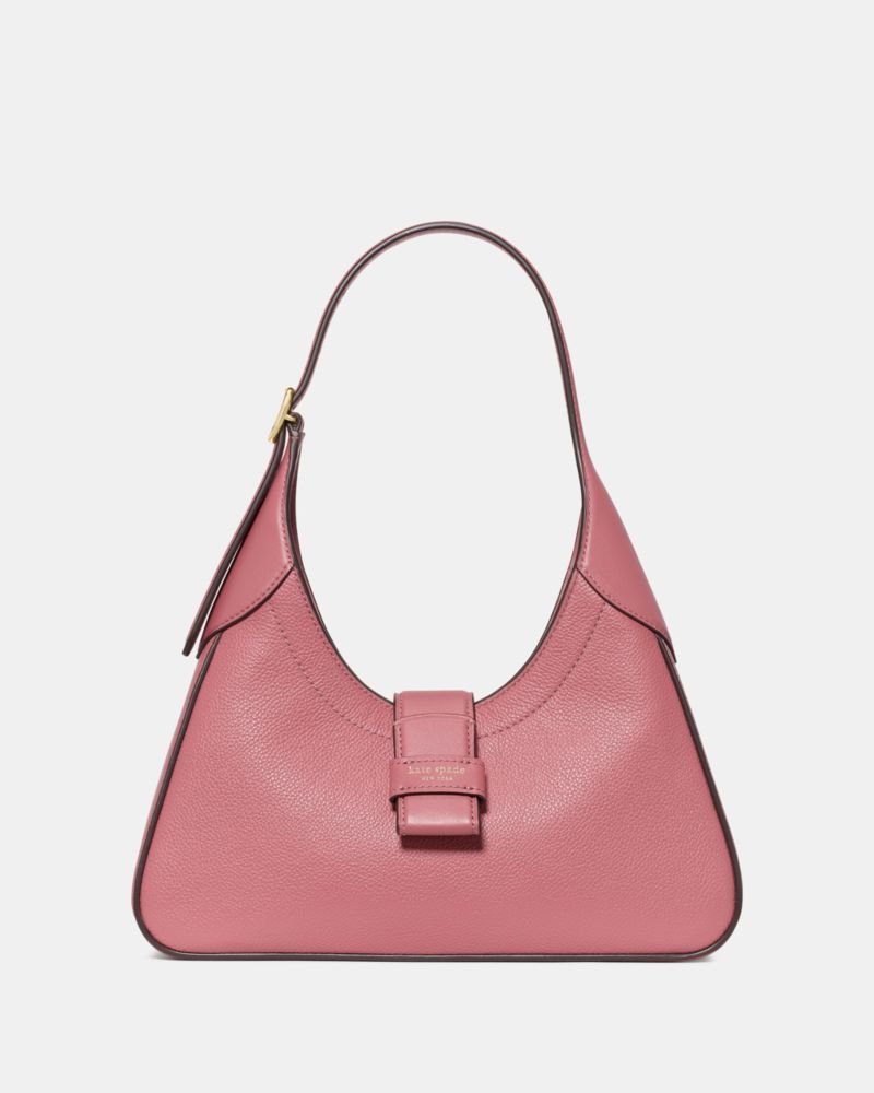 Kate Spade Nouveau Pebbled Leather Shoulder Bag, Pink - Handbags & Purses