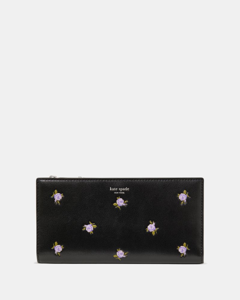 Kate Spade Classic Rose Large Bifold Wallet