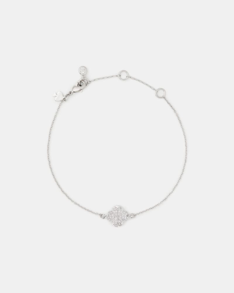 Kate Spade Flower Pave Solitaire Bracelet
