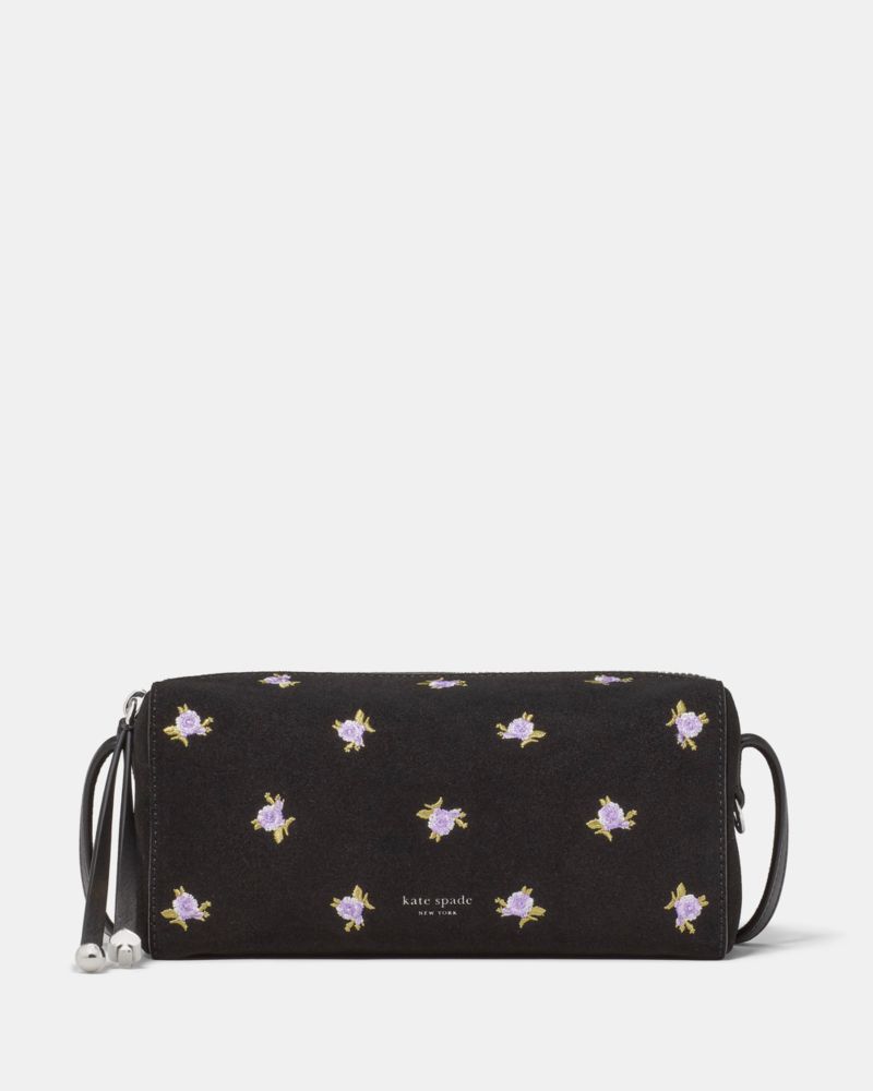 Kate Spade Tootsie Rose Suede Crossbody Bag