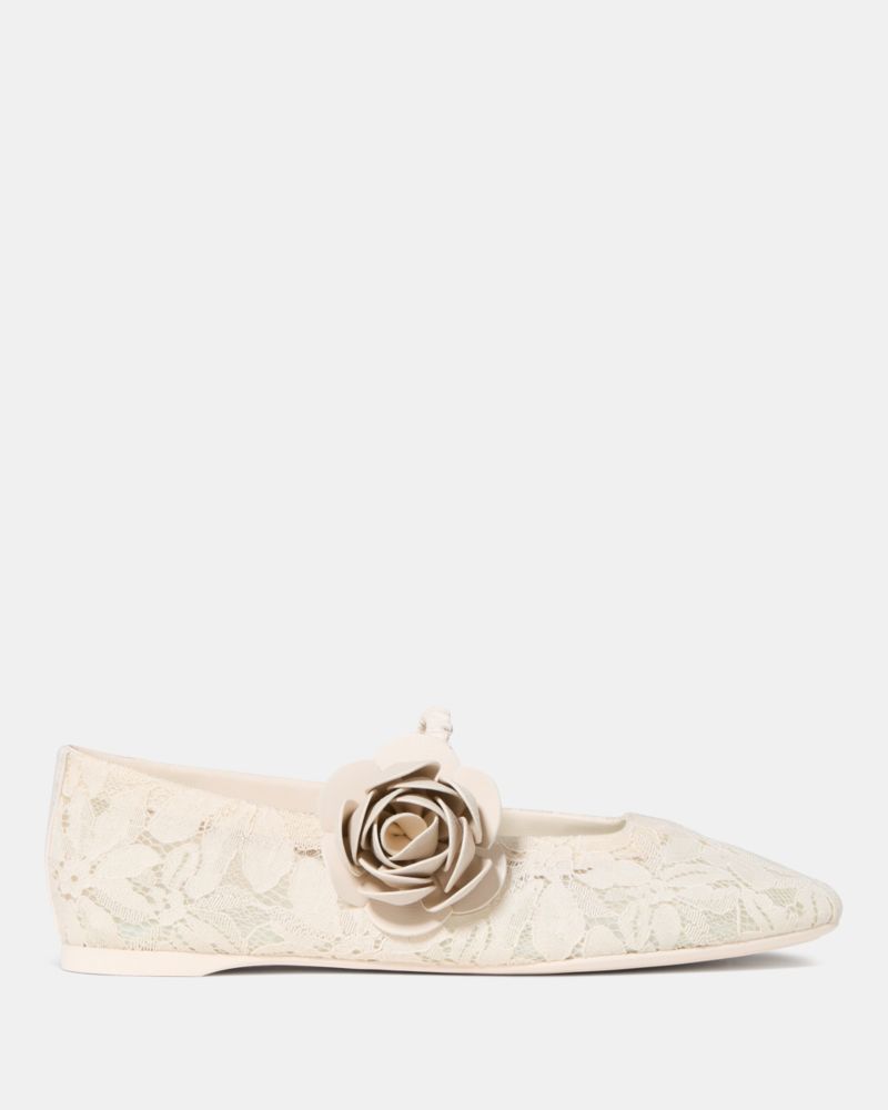 Kate Spade Perfect Match Mary Jane Flat, Cream - 6