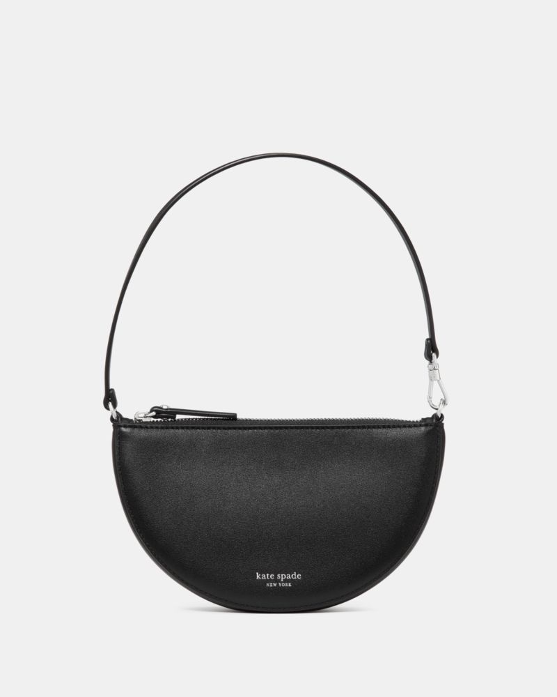 Kate Spade Wink Smooth Leather Pochette, Black
