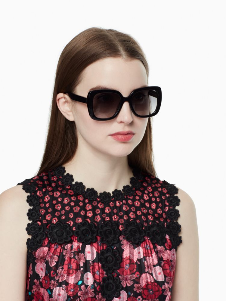 Women's black krystalyn sunglasses | Kate Spade New York UK