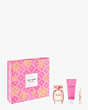 Kate Spade New York Eau De Parfum 3-piece Gift Set, Pink/ Clear, Product
