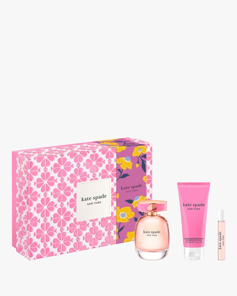 Kate Spade New York 3-piece Gift Set In Clear