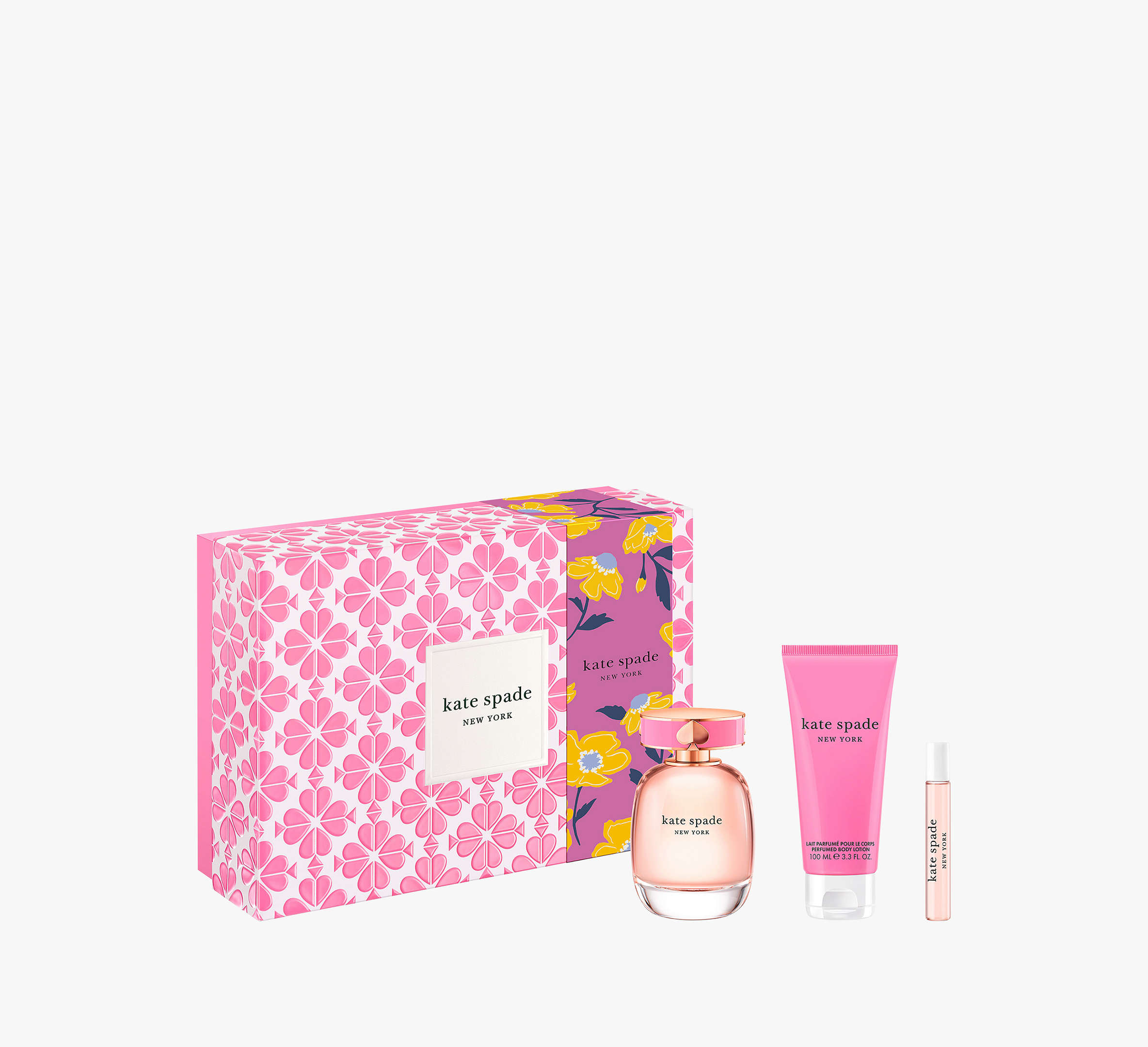Kate Spade New York 3-piece Gift Set In Clear